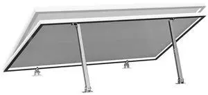 Solar Holder End Clamp Kit Adjustable Solar Panel Mount Support Aluminum Alloy Solar Panel Mounting Bracket 15-30 Degrees Solar Holder End Clamp Kit Adjustable Solar Panel Mount Support Aluminum Alloy Solar Panel Mounting Bracket 15-30 Degrees