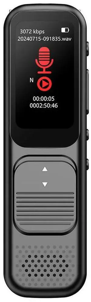 Digital Voice Recorder with Playback Voice Activated Recorder MP3 Player (128G)