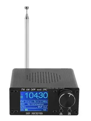 ATS-80 Frequency Modulation Radio Receiver W/ Color Screen Digital Radio Pocket Radio for Home Use Outdoor & Emergency Survival