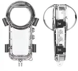 Dive Housing 60m Waterproof Diving Shell Anti Scratch Invisible Diving Case for Insta 360 X5 Camera Accessories