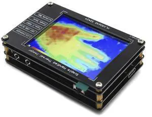 MLX90640 Portable Infrared Sensors Lightweight 2.8 Inch Digital Thermal Imaging Camera USB Charging for Building Environment