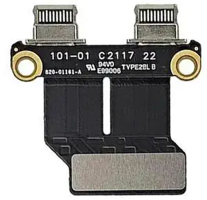 DC Power Jack I/O USB-C Board Flex Cable Replacement For Air 13Inch A2337 A2179 A1932 820-01161-A 821-01658-A