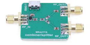 DC-3GHz Combiner/Divider 50 Ohm SDR Radio Splitter One Divided by Two Splitter Replacement Parts for SDR Radio