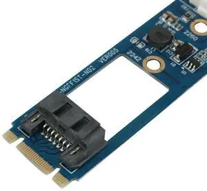 M.2 NGFF SATA To 7 Pin SATA3 Card 7Pin SATA3.0 SSD Adapter Converter Card For NGFF 2242 2260 2280 SSD