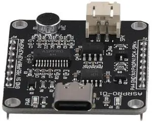 ASR-PRO Development Board 4M Flash Memory Voice Recognition Module Development Board (Pin Header Already Welded) ASR-PRO Development Board 4M Flash Memory Voice Recognition Module Development Board (Pin Header Already Welded)