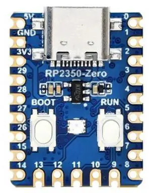RP2350-Zero Mini Development Board Microcontroller Development Board Based on for Raspberry Pi Dual-Core Microcontroller