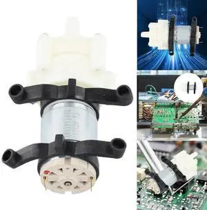 DC 6V-12V R385 Micro Pumps Low Noise Priming Diaphragm Water Cooled Water Pump Fish Tank Pump Water/AIR Pump for Water Dispenser