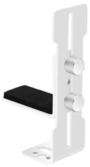 GPU Adjustable Support Frame GPU Brace Prevent Sagging Video Card Support Bracket for Chassis 12cm Fan Position White