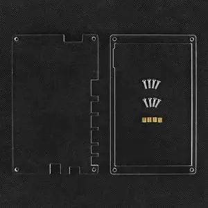 Transparent Acrylic Case For ESP32-S3 Development Board ESP32 5 Inch 800X480 Display Acrylic Case (No ESP32 Board)