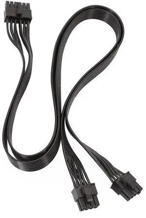 PSU Graphics Card Line 12Pin To Dual 8Pin(6+2) PCI-E Modular Power Cable For Seasonic P-860 P-1000 X-1050 (60Cm)