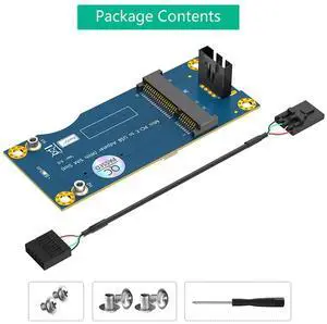 Mini PCI-E To USB 2.0 Adapter With SIM Card Slot For WWAN/LTE Module