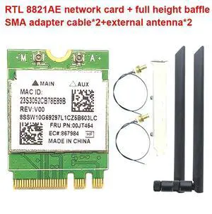 RTL8821AE Dual Frequency Network Card M.2 NGFF 2230 Wireless Network Card Module Network Card Adapter