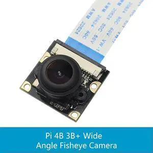 For Raspberry Pi 4B 3B+ Day Vision Camera Module 5MP 1080P Fisheye 130 Degree Wide Angle Fisheye Focus Adjustment Camera For Raspberry Pi 4B 3B+ Day Vision Camera Module 5MP 1080P Fisheye 130 Degree Wide Angle Fisheye Focus Adjustment Camera