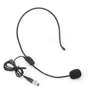 3Pin XLR Cardioid Condenser Mic Headset Microphone for AKG Wireless Bodypack