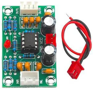 XH-A902 NE5532 Digital Audio Front Amplifier Board DC 12V-30V Pre-Amplifier Board Wide Voltage 2CH