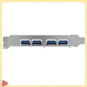 4 Port Usb 3.0 Pci Express Expansion Card Pcie Pci-E Usb 3.0 Host Controller 4 X Usb3.0 Usb 3.0 Add On Card Expansion Cards