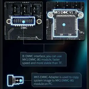 Makerbase MKS EMMC Adapter For Voron Raspberry Pi Replacement Upgrade Parts Accessories