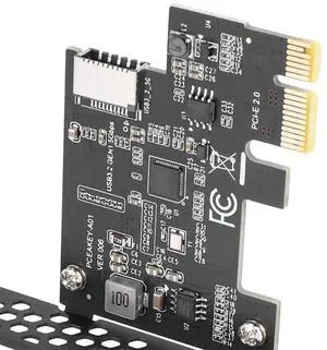 PCI Express 2.0 X1 USB 3.2 Gen1 TYPE-E Add On Card Pcie Front Type-C Adapter Riser USB3.1 Gen1 A-KEY 5Gb Expansion Card