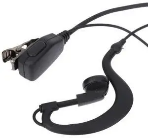 2 PIN Walkie Talkie Earpiece Headset PTT MIC for BAOFENG UV5R for KENWOOD KPG TH TK for HYT