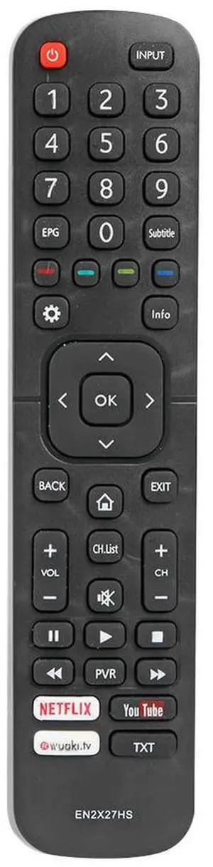 TV Remote Control Wireless Switch for Hisense 43K300UWTS 65M7000 EN2X27HS 4K Television Replacement Controller TV Remote Control Wireless Switch for Hisense 43K300UWTS 65M7000 EN2X27HS 4K Television Replacement Controller