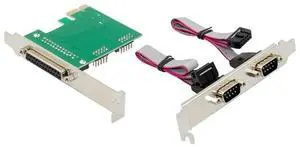 Expansion Card ST317 Pcie X1 AX99100 2S1P Industrial RS232+LTP Control Multi-Function Convenient Expansion Card Computer Parts