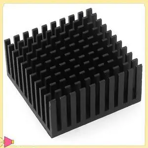 10 Pcs 40X40x20mm Aluminum Heatsink Radiator Cooling Cooler For Electronic Chip LED With Thermal Conductive Double Sided