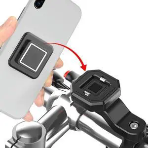 Bike Bicycle Mobile Phone Sticker Mount Phone Holder Riding Strong Adhesive Support Stand Back Button Paste Adapter