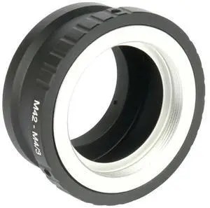 Lens Adapter Ring l M42 To Micro 4/3 Lens Adapter M42 Mount Lens To Micro 4/3 Mount Adapter for GF3 E-P1 EP3