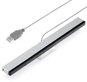 For Wii/Wii U Sensor Bar USB Replacement Infrared TV Ray Wired Remote Sensor Bar Reciever Inductor Game Console Accessories