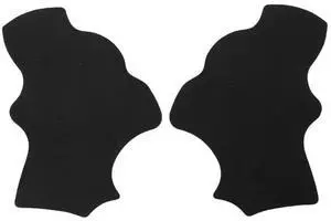 2pcs/set Silicone Console Hand Grip Sticker L+R Anti Slip Handle Decal Anti-Sweat Gamepad Handle Grip Sticker for PS4 Controller