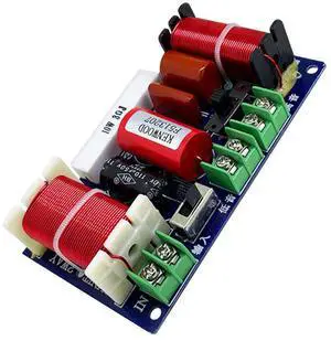 250W 2-Way Frequency Divider 2500-3000Hz HiFi Crossover Filter Module Adjustable Frequency Point Home Theater Audio Modification