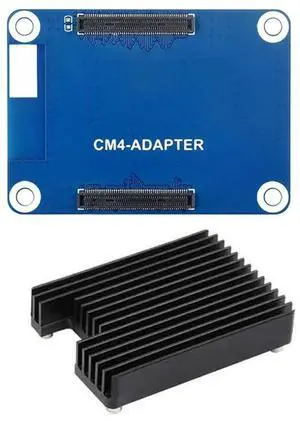 CM4 Adapter with HEATSINK for Raspberry Pi CM4 Interface Port Protection Board Often Testing Board for Raspberry Pi CM4