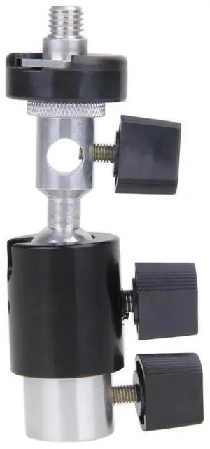 Photo Studio Parts Swivel Light Stand Flash Shoe Umbrella Bracket Holder