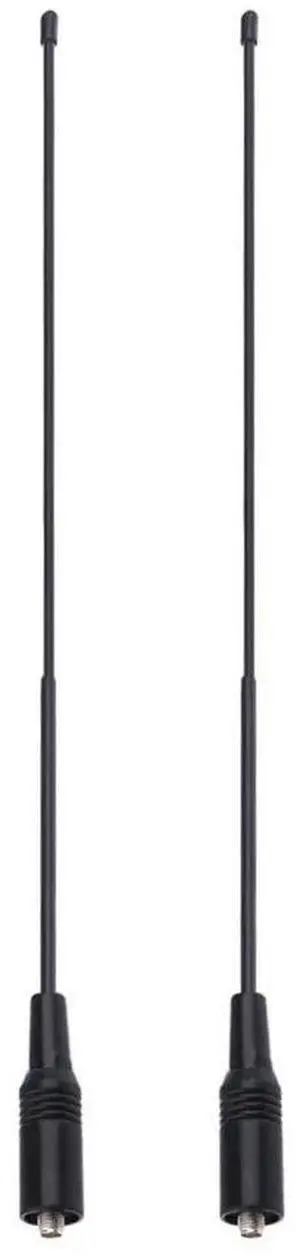 2pcs Dual Band Handheld Radio Antenna Flexible NA-771 Antenna 144/430 MHz Walkie Talkie Accessories for Baofeng UV-5R KG-UVD1