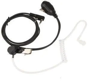 2 Pin Acoustic Tube Headset Multifunctional PTT Mic Earphone Walkie Talkie Headset Privacy Accessories for Baofeng Kenwood Radio