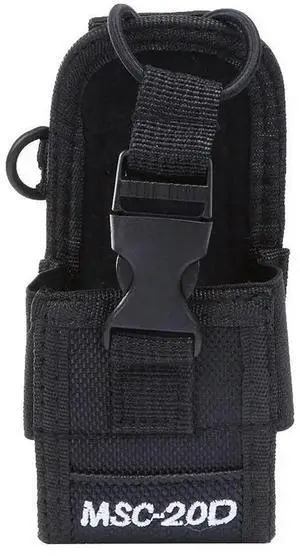 Two Way Radio Case Nylon Carry Case Adajustable Shoulder Strap Bag Holder Pocket for Kenwood Baofeng UV-5R BF-888S Walkie Talkie