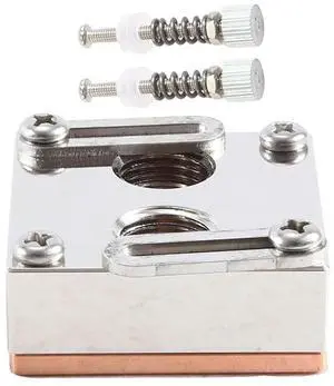 l Front Hole CPU Water Cooling Block Cooler South Bridge Northbridge Block For Computer CPU Block Easy Install Easy To U