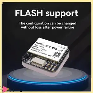 M10 GPS Module Withqmc5883 Compass GPS+BDS+GALILEO 25X25mm Forrc FPV Long Range Airplane