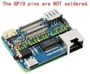 5V Mini CM4 Ethernet Carrier Board for RasPi RPI Raspberry Pi Compute Module 4 Lite EMMC IO USB Expansion Board