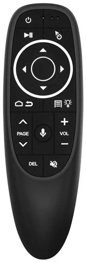 2.4G Wireless Voice Control Air Mouse Remote Control with USB Receiver