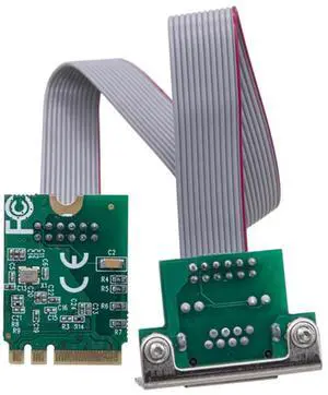 M.2 Network Card 10/100/1000Mbps M.2 RJ45 LAN Adapter RTL8111H Chip M.2 A+E Ethernet Adapter for Desktop PC for Linux