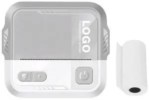 Pocket Photo Printer 200DPI Wireless BT Adhesive Sticker Printer with Print Paper Photo el Memo List Printing for Android IOS