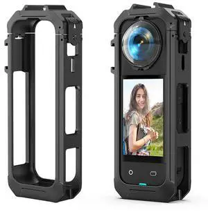 PC Protective Frame Magnetic Quick Release Interface Protective Case Housing Case for X5 Camera Accessories