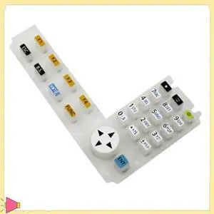 Soft Keyboard For Total Station ES Series LCD Displa Rubber Key Surveying Surveying Instruments Accessories