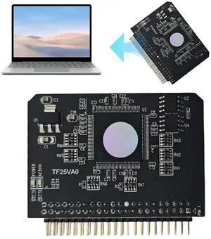 TF To IDE 2.5 In 44Pin Male Adapter Converter 44Pin Male IDE Adapter Card for DOS/Linux/WIN98/XP/VISTA/NT