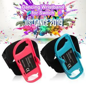 1 Pair Adjustable Wrist Band for Joy Con Controller Elastic Strap for Just Dance