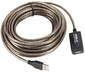 Extension Repeater Cable 33ft USB 2.0 Signal Booster USB A Male to USB A Female for Office Caring Computer Supplies Extension Repeater Cable 33ft USB 2.0 Signal Booster USB A Male to USB A Female for Office Caring Computer Supplies