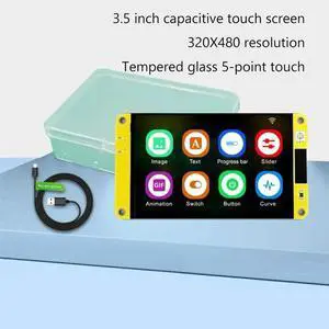 Bluetooth Development Board Display Screen LCD TFT Module ESP32 For LVGL +3.5In 320X480 RGB Capacitive
