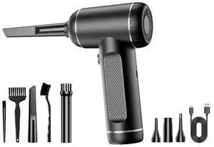 Compressed Air Duster Portable Cordless Air Blower Computer Cleaning For PC Keyboard Car Crumbs