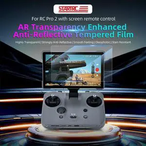 Tempered Glass Anti-scratch Screen Protector 9H HD Protective Film for Mavic 4 Pro RC Pro 2 Remote Controller